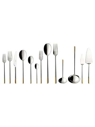 Villeroy & Boch 12er Set Tafelbesteck Ella in silber-gold