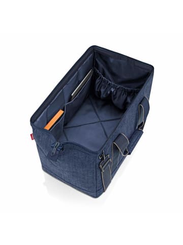 Reisenthel travelling allrounder L - Reisetasche 48 cm in herringbone dark blue