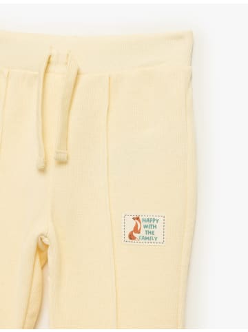 KOTON SWEAT BOTTOMS in Ekru