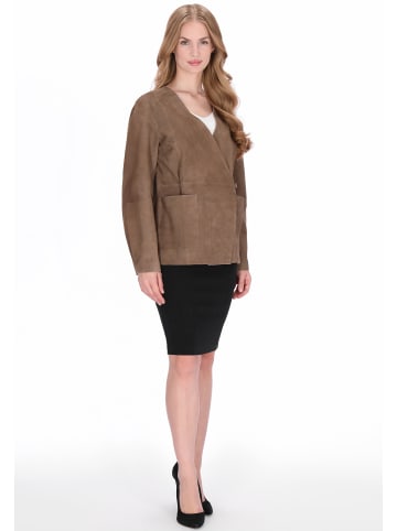 DreiMaster Women Jacket in taupe