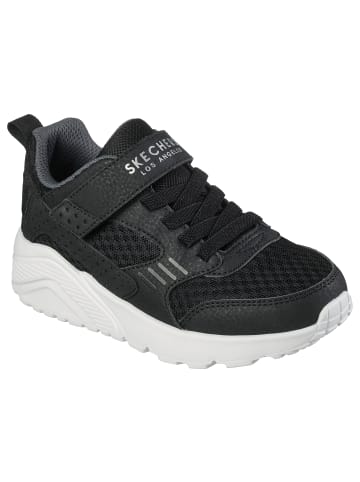 Skechers Sneaker "UNO LITE ZELTON" in Schwarz / Weiß