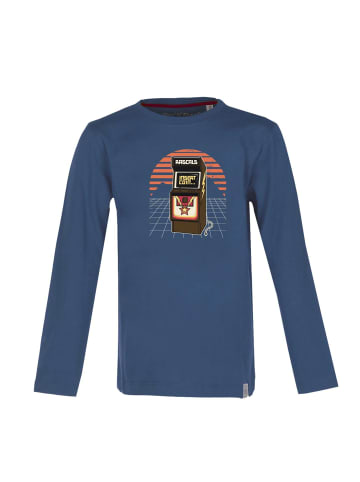 Band of Rascals Longsleeve " Arcade " in blau