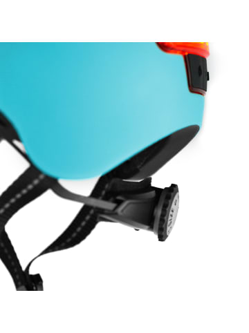 Melon® Melon Fahrradhelm mit Beleuchtung E-Series »Air« in blau