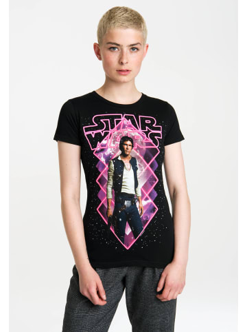 Logoshirt T-Shirt Star Wars - Han Solo in schwarz