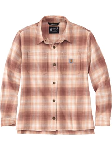 CARHARTT  Shirt "Midw. Flannel L/S 105574" in Braun