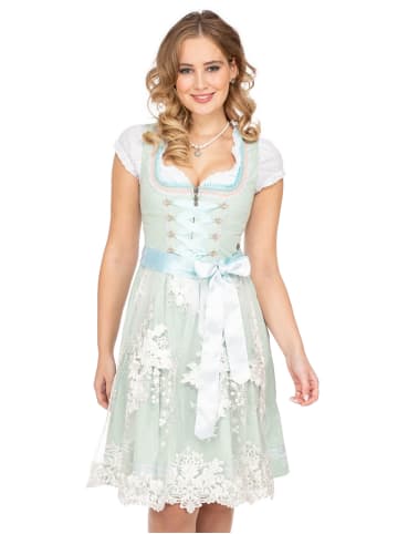 MarJo Dirndl SCARLETT in mintgrün