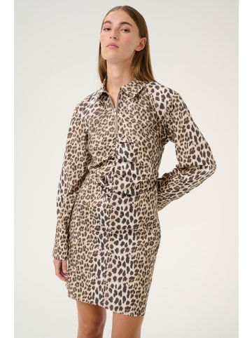 Karen By Simonsen Kleid KBUlrike Feminine in Ulrike print - Simply taupe