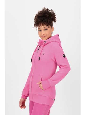 alife and kickin Kapuzensweatjacke YasminAK A in pink cyclamen melange