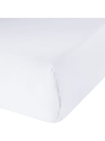 Erwin Müller Haustuch, Renforcé Bettlaken Würzburg in weiß - kochfest