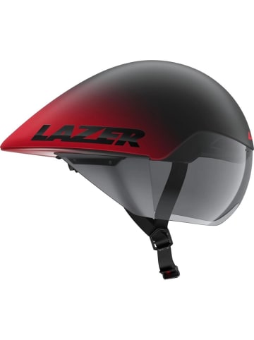 BASIL Helm Volante KinetiCore Triathlon/Zeitfahren Matte Black Red (S) -