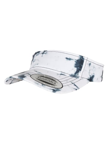  Flexfit  Flexfit Accessoires Batik Dye Curved Visor Cap in black/white