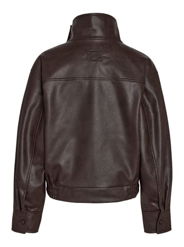 Noisy may Kunstlederjacke in Demitasse1