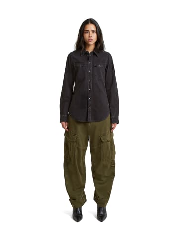 G-Star Raw Slim Western Hemd worn in nighttime sky