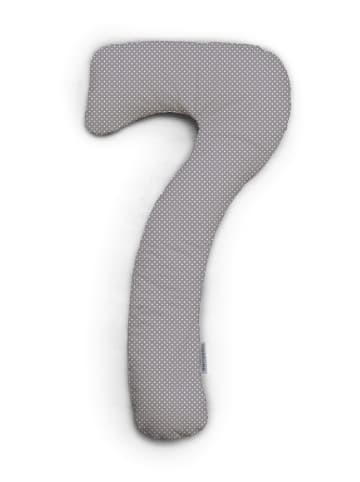 Theraline Bezug Bamboo für my7 Schlaf- & Stillkissen Punkte Grau