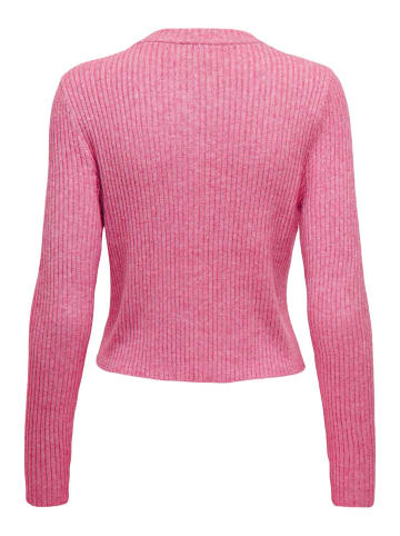 ONLY Strickjacke in Carmine Rose