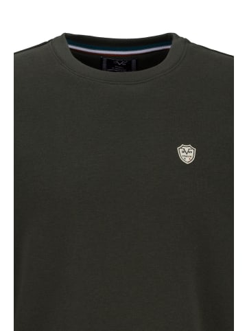 19V69 Italia by Versace Sweatshirt Nico Shield in grün