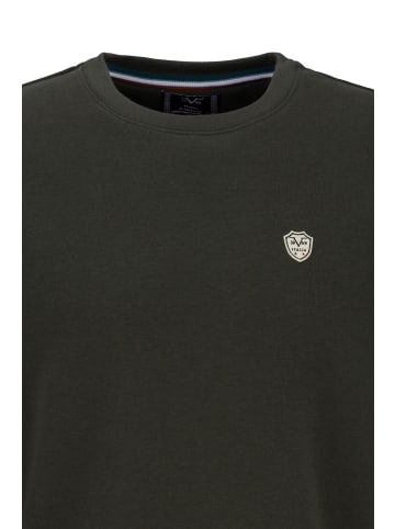 19v69 Italia Sweatshirt Nico Shield in grün
