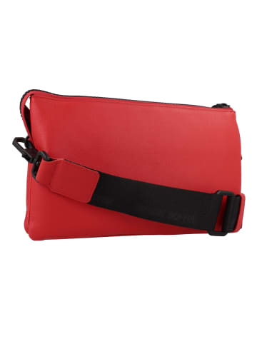 Braun Büffel Capri Umhängetasche RFID Schutz Leder 23 cm in flame red