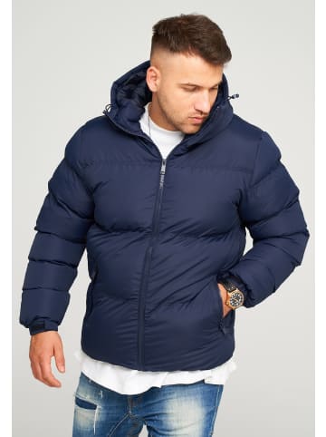behype Puffer Winterjacke BHROLLIN in dunkelblau