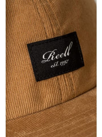 Reell Cap "Flat 6-Panel Cap" in Braun