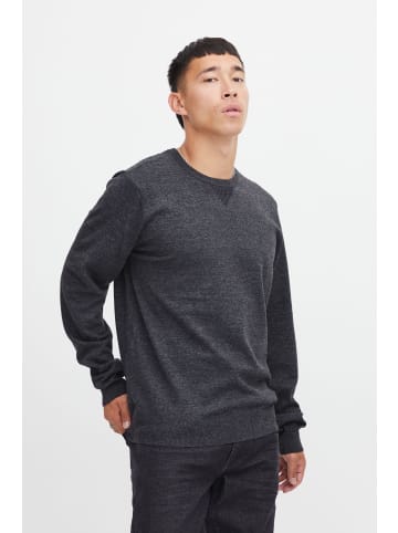 BLEND Sweatshirt BHBruton pullover 20715850 melierter Strickpullover in Schwarz