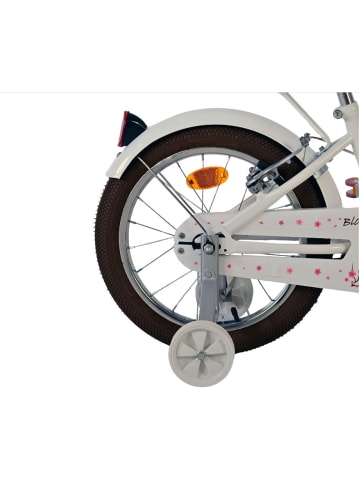Volare Kinderfahrrad Blossom  16  Zoll weiß, ohne Rücktrittbremse in weiß