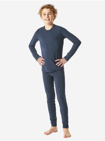 Schiesser Unterziehshirt Thermo in jeansblau