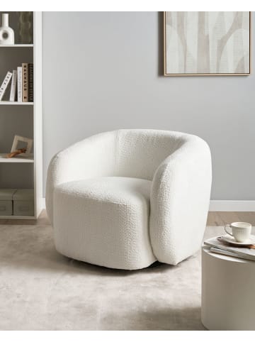 Beliani Sessel TORE in Beige - (W) 85 x (H) 67 x (L) 80 cm