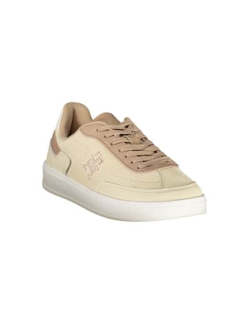 Tommy Hilfiger Beige Polyurethan-Sneaker