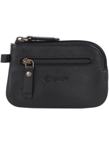 Esquire Peru Schlüsseletui Leder 11 cm in schwarz