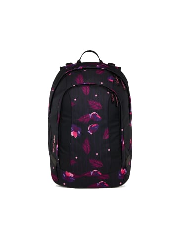 Satch Schulrucksack-Set AIR "Mystic Nights" 4-teilig in Schwarz/Rosa