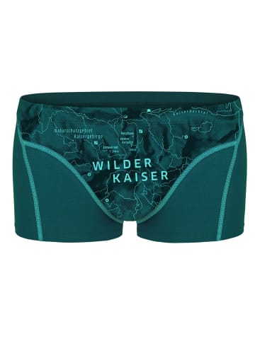 EIN SCHÖNER FLECK ERDE Boxershort 1er Pack in Wilder Kaiser (Petrol)