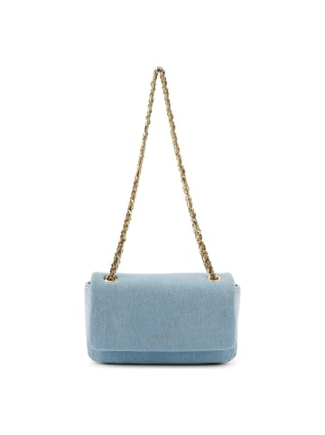 Seidenfelt Huuvari Schultertasche 23 cm denim in blue