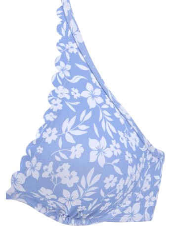 Vivance by Lascana Bügel-Bikini-Top in himmelblau-weiß