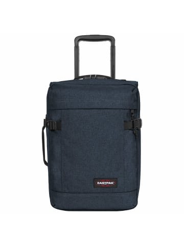 Eastpak Tranverz - Rollenreisetasche 45 cm XXS (brize palm navy) in triple denim
