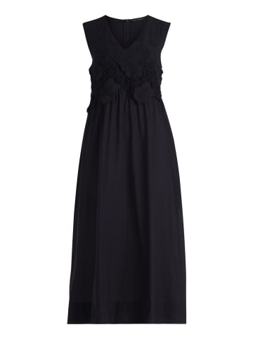 Betty Barclay Midikleid mit V-Ausschnitt in dunkelblau