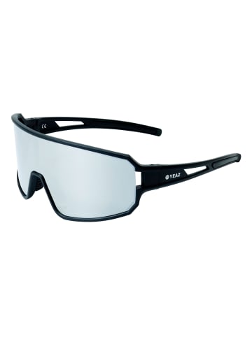 YEAZ SUNWAVE sport-sonnenbrille black/silver mirror in silber