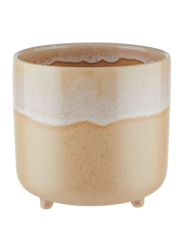 Butlers Blumentopf mit Füßen TIDE in Beige