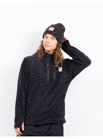 Fleecepullover Techlight Halfzip Fleece 2 in Black Leopard