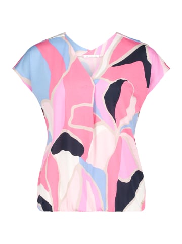 BETTY & CO Casual-Shirt mit Gummizug in Rosé/Pink