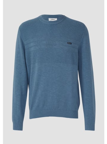 s.Oliver Strickpullover in 6244_petrol