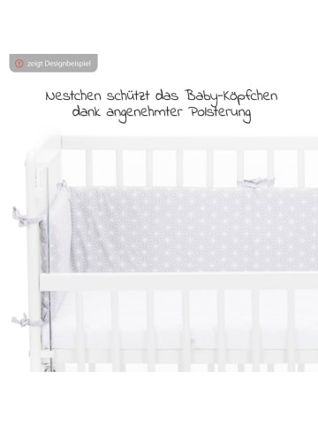 fillikid 4-tlg. Bettwäsche-Set für Nino Decke 80 in grau