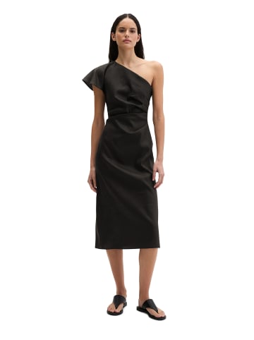 Marc O'Polo One Shoulder Dress shaped in Schwarz