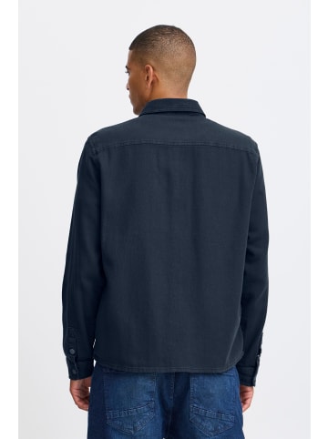 BLEND Langarmhemd BHOvershirt 20717243 modisches Langarmhemd in Blau
