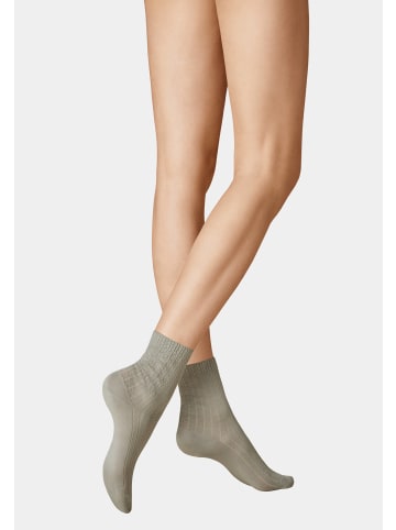 Kunert Socken Zigzag Fashion in light grey