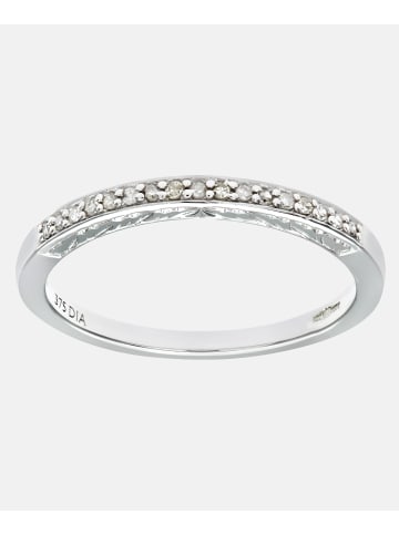 Diamant L'éternel Eternity-Ring aus 375 Weißgold mit Diamant