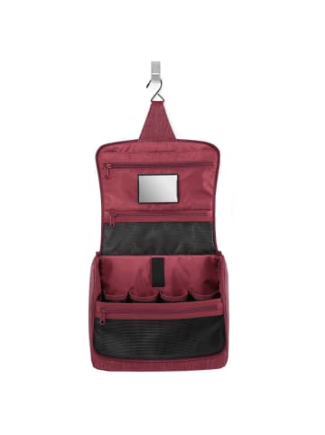 Reisenthel XL - Shopper 65 cm (teddy leo olive) in twist maroon