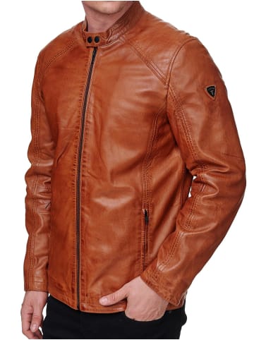 Tazzio Lederjacke "19707" - in Cognac