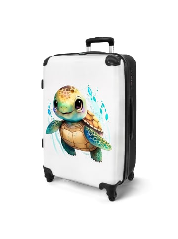 NoBoringSuitCases Suitcase, Koffer, Reisekoffer Schildkröte