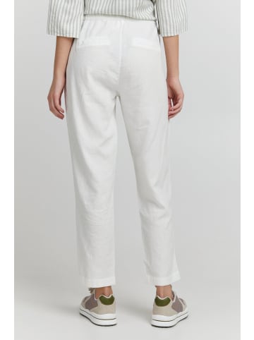 Oxmo Leinenhose OXAlfa in Weiß